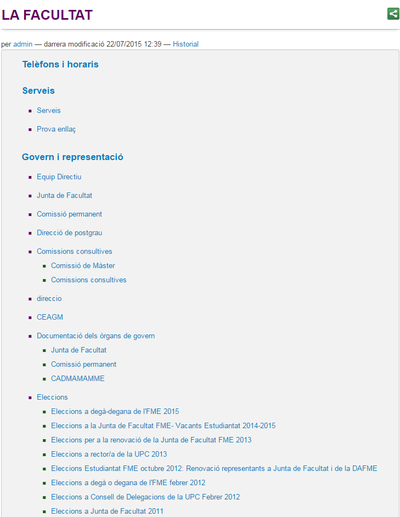 vista carpeta index continguts