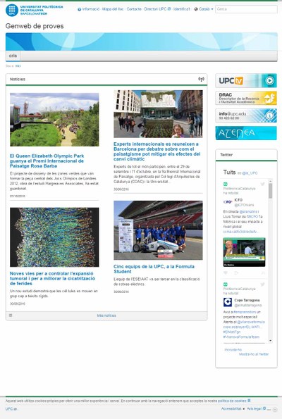 Notícies amb foto dues columnes